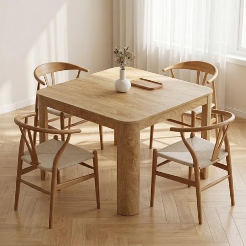 Square dining table - square,