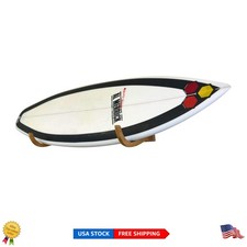 Elegant Bamboo Surfboard Wall