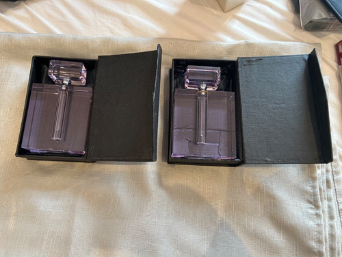 New purple glass - new, perfume