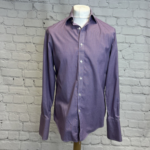 Lewin men shirt blue red - shirt,
