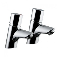 Armitage Shanks B8267AA Avon 21 push button self-closing basin taps. TATTY BOX