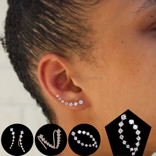 Trendy women ear climber - climber, uk
