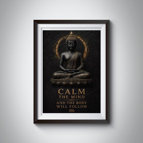 Buddha wall art - wall,
