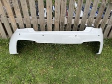 BMW F20 F21 1 SERIES HATCHBACK 12-15 BUMPER REAR M SPORT PRE LCI ALPINE WHITE
