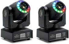 2PCS 100W Moving Head Disco Lights, with 8 Colors & 8 Patterns