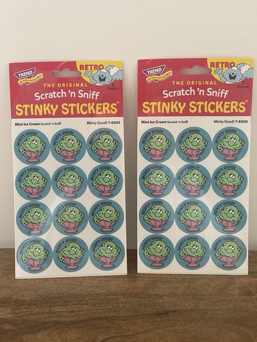 Scratch sniff retro stinky - n,