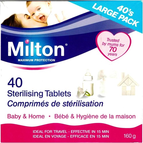 Milton sterilising tablets - milton,