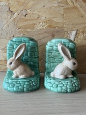 Sylvac snub-nosed rabbit bookends 1311