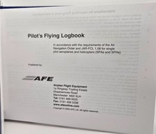 PILOT'S FLYING LOGBOOK AFE UK