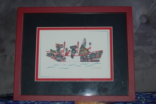 Native alaska usa art print - native,