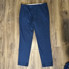Marks & Spencer’s Mens Blue Smart Trousers 38 Waist 33 Leg