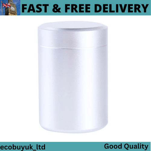 Round tea tin - round,