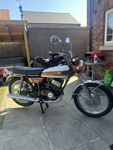 Yamaha yr5 350cc orange 1972 - 350cc,