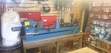 Wood lathe clarke - wood, cwl1000cf
