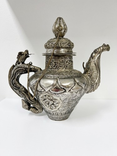 Large tibetan silver metal - large,