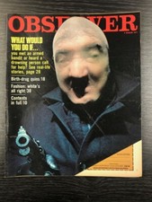 Observer Magazine: Fashion, Armed Bandits, 6th March 1977