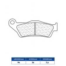 Brake Pads 2352XBK5 Sintered For Moto Guzzi 1100 Griso 2005-2008