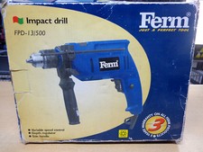 Tool - Ferm FPD-13/500 Drill (with OVP + Manual) 11443452