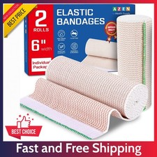 2 Pack Premium 6” Elastic