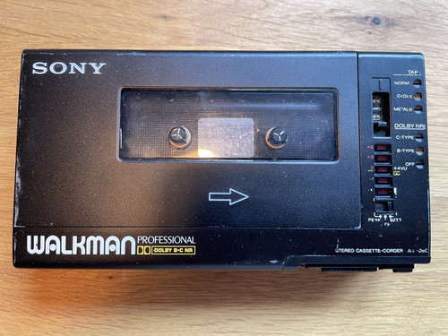 Sony walkman d6c cassette - wm,