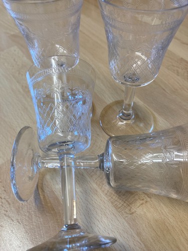 Vintage glasses sherry x - sherry, -x
