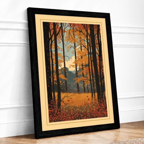 Forest path dawn - path,