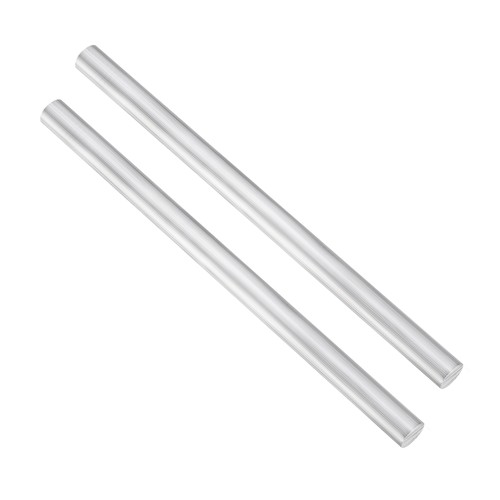 2pcs aluminum solid - solid, rod
