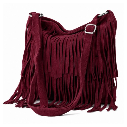 Women suede leather fringe - women,