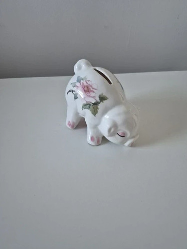 Vintage ceramic piggy bank - vintage,