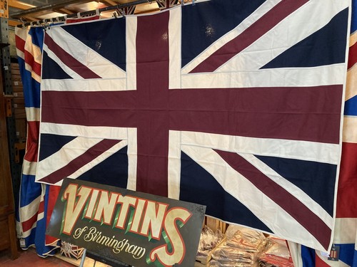 Union jack large textile - union,