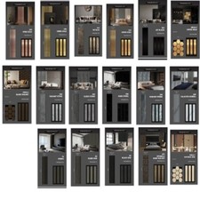 Slat Wall Panel Wood 3D Decorative Acoustic Modern panels