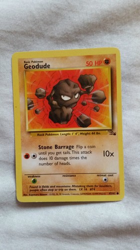 Pokemon fossil set - pokemon, cards