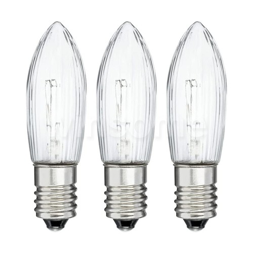 Candle light bulb screw - 3x,