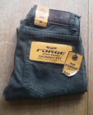 Men's FORGE Jeans Brand Skinny Fit Jeans Charcoal 30R  BNWT