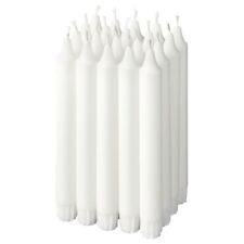 20x IKEA JUBLA WHITE CANDLES