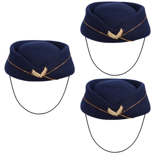 Count flight attendant hat - flight,