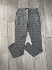 Skinny Dogtooth Trousers Size 10