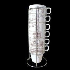 6 NEXT Stacking Ceramic Coffee