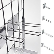 Grid Wall Mesh Euro Prong Hook Arm 4" 6" 8" 10" 12" Shop Gridwall Display new