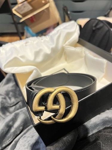 Gucci marmont belt black 80 - gucci,