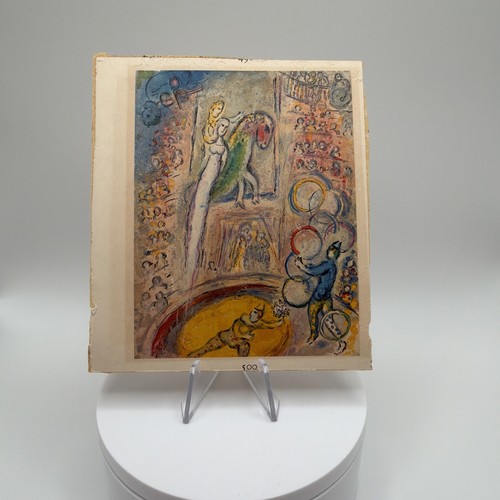 Lithograph titled circus - lithograph,