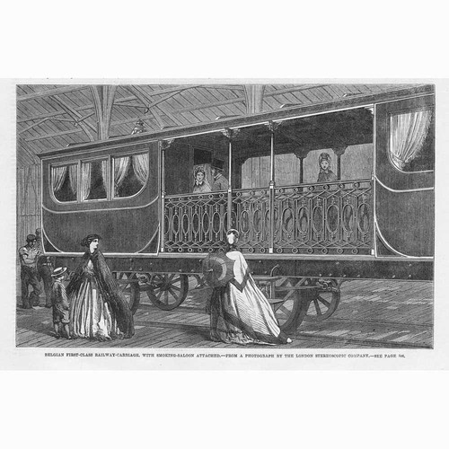 Belgian first class railway - first,