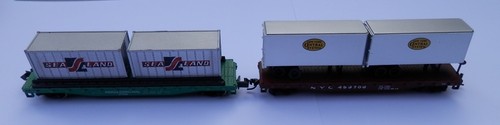 Gauge flat cars with - n, 2