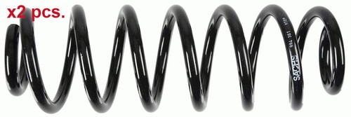 Rear suspension spring fits - suspension,