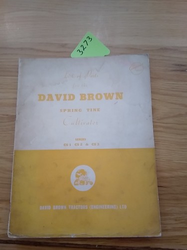 David brown spring - brown, tine