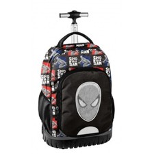 SPIDERMAN TROLLEY BAG School Bag Backpack on wheels Wheeled Bag SPIDER MAN