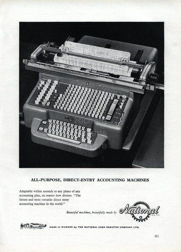 Original 1957 advert for