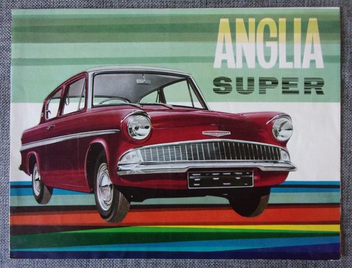 Ford anglia super - 1963, uk