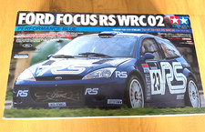 24261 Tamiya Ford Focus Blue RS WRC 02 Plastic 1/24 Model Kit Duval Martin Park