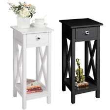 Square Tall Side Table Space
